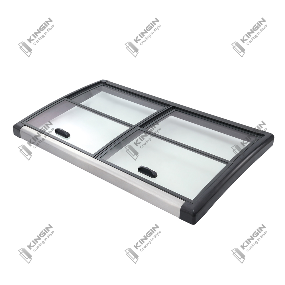 Industrial Sliding Glass Doors for Smart Combination Chest Freezer Cabinet