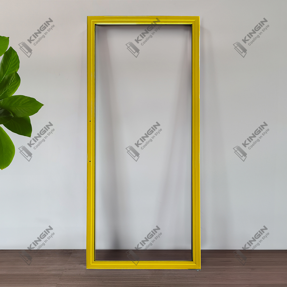 Upright PVC Frame Cooler Glass Door for Visi Cooler Refrigerators
